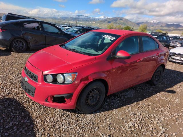 1G1JA5SH3D4164691 - 2013 CHEVROLET SONIC LS RED photo 1