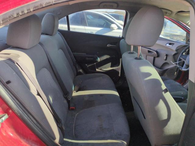 1G1JA5SH3D4164691 - 2013 CHEVROLET SONIC LS RED photo 10