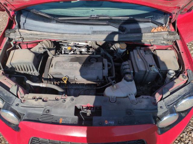 1G1JA5SH3D4164691 - 2013 CHEVROLET SONIC LS RED photo 11