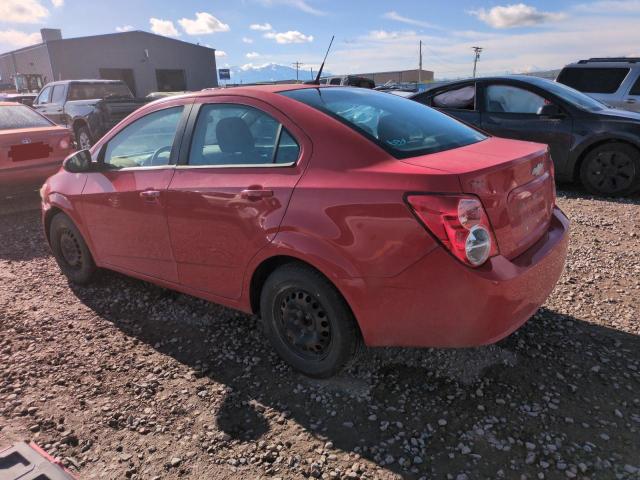 1G1JA5SH3D4164691 - 2013 CHEVROLET SONIC LS RED photo 2