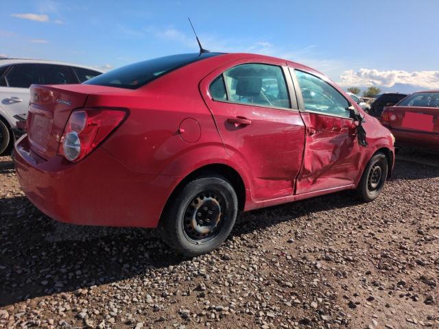 1G1JA5SH3D4164691 - 2013 CHEVROLET SONIC LS RED photo 3