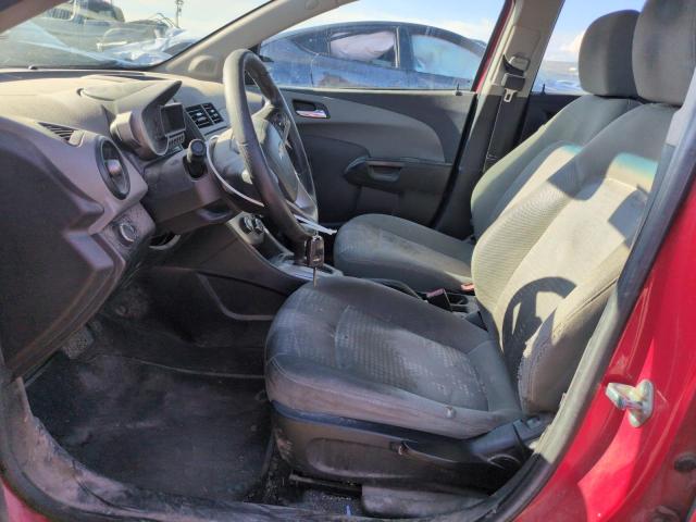 1G1JA5SH3D4164691 - 2013 CHEVROLET SONIC LS RED photo 7