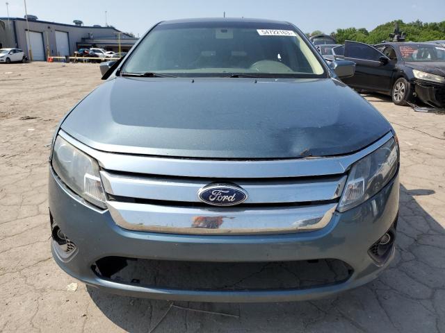 3FAHP0HA6BR123273 - 2011 FORD FUSION SE BLUE photo 5