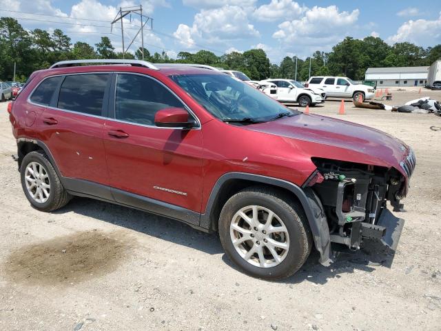 1C4PJLCB4HW517823 - 2017 JEEP CHEROKEE LATITUDE BURGUNDY photo 4