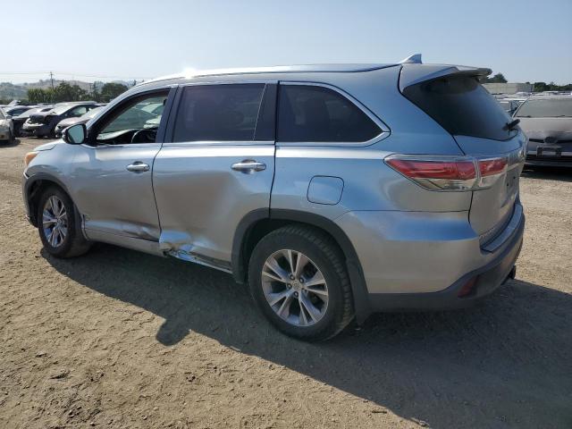 5TDJKRFH1FS216509 - 2015 TOYOTA HIGHLANDER XLE SILVER photo 2