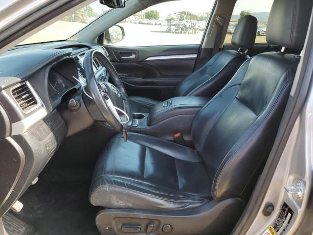 5TDJKRFH1FS216509 - 2015 TOYOTA HIGHLANDER XLE SILVER photo 7