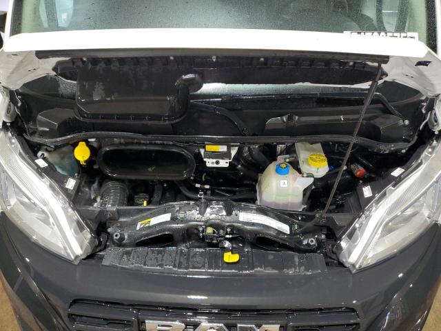 3C6LRVDG0PE549505 - 2023 RAM PROMASTER 2500 HIGH WHITE photo 12
