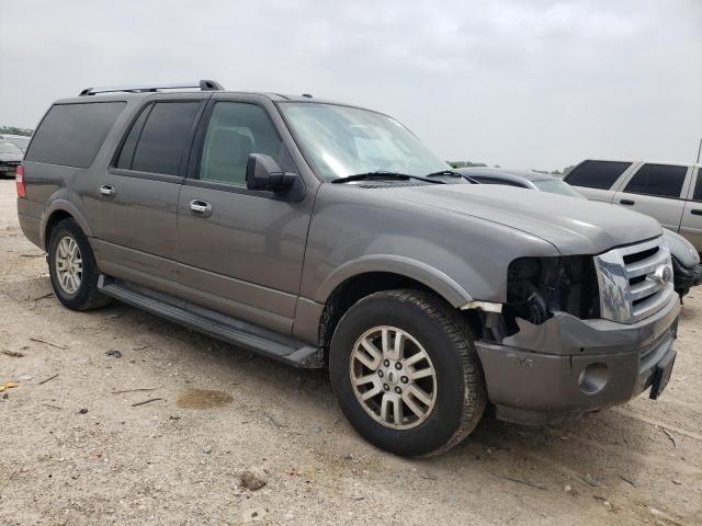 1FMJK1K54DEF40162 - 2013 FORD EXPEDITION EL LIMITED GRAY photo 4