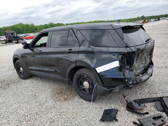 1FM5K8AB1PGB99166 - 2023 FORD EXPLORER POLICE INTERCEPTOR 黑色 照片 2