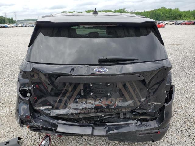 1FM5K8AB1PGB99166 - 2023 FORD EXPLORER POLICE INTERCEPTOR 黑色 照片 6