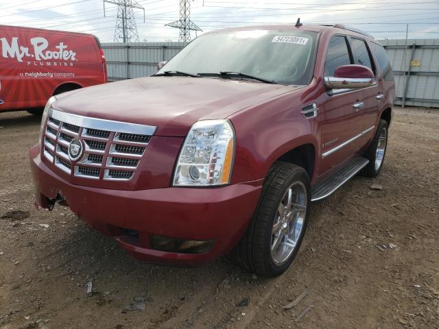 1GYFK63867R221529 - 2007 CADILLAC ESCALADE LUXURY MAROON photo 2