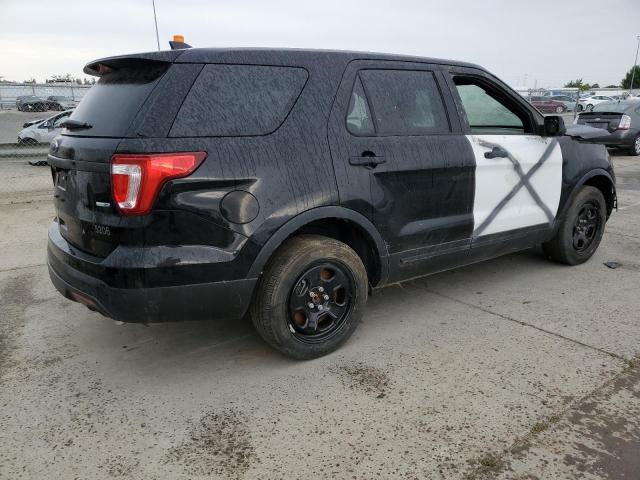 1FM5K8AR9HGE30409 - 2017 FORD EXPLORER POLICE INTERCEPTOR BLACK photo 3