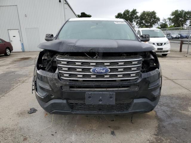 1FM5K8AR9HGE30409 - 2017 FORD EXPLORER POLICE INTERCEPTOR BLACK photo 5