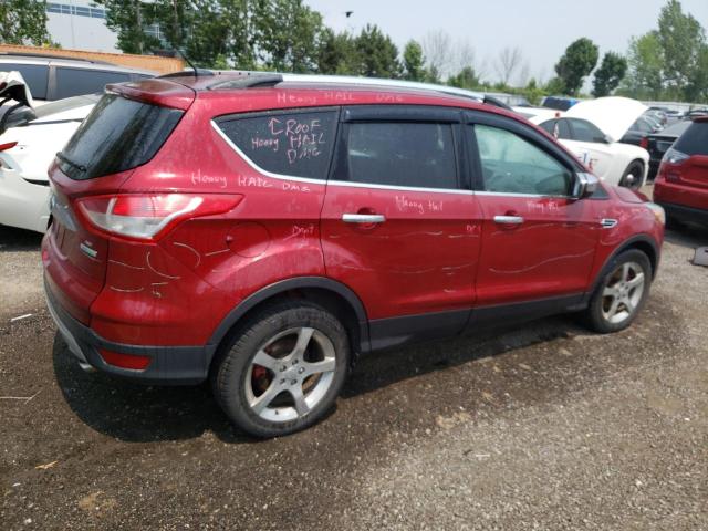 1FMCU0GX8EUD04290 - 2014 FORD ESCAPE SE BURGUNDY photo 3