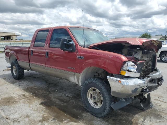 1FTSW31F43EB13663 - 2003 FORD F350 SRW SUPER DUTY MAROON photo 4