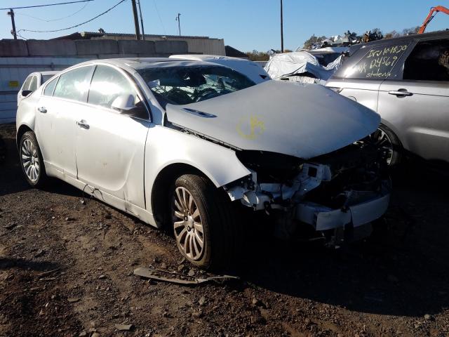 2G4GV5GV3C9165013 - 2012 BUICK REGAL GS WHITE photo 1