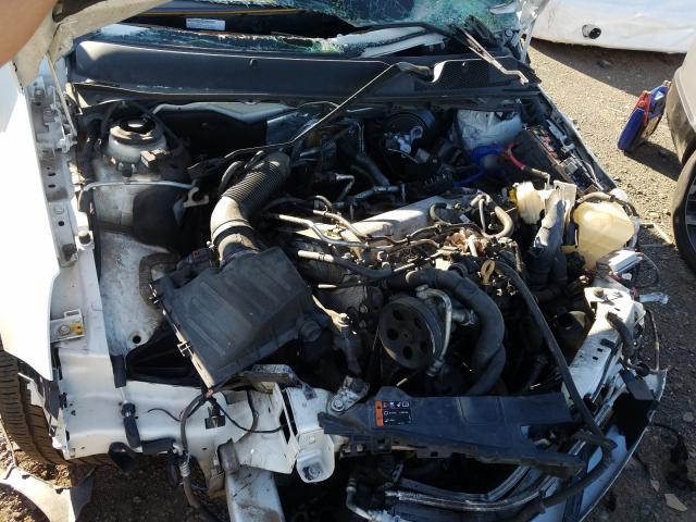 2G4GV5GV3C9165013 - 2012 BUICK REGAL GS WHITE photo 7