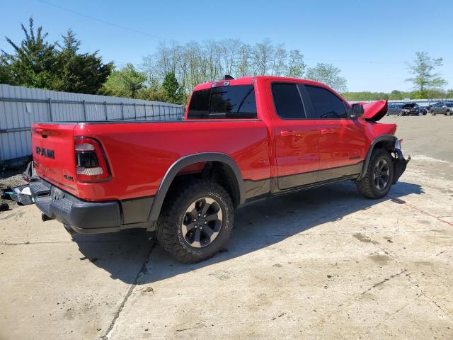 1C6SRFET2KN861214 - 2019 RAM 1500 REBEL RED photo 3