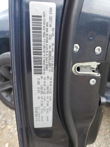 1C6RR7TT8KS588384 - 2019 RAM 1500 CLASS SLT Gris foto 12