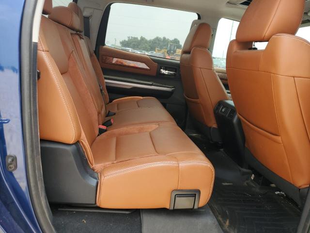 5TFAW5F16EX400420 - 2014 TOYOTA TUNDRA CREWMAX PLATINUM ლურჯი ფოტო 10