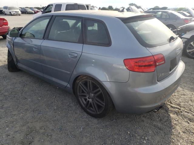 WAUKF78P39A047500 - 2009 AUDI A3 2.0T QUATTRO SILVER photo 2