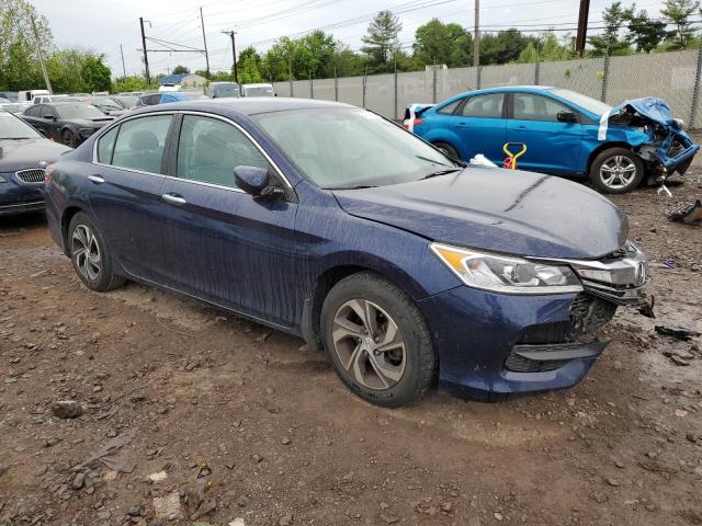 1HGCR2F30HA141111 - 2017 HONDA ACCORD LX BLUE photo 4