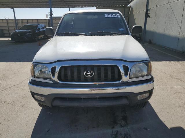 5TEGM92N72Z883842 - 2002 TOYOTA TACOMA DOUBLE CAB PRERUNNER WHITE photo 5