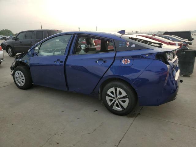 JTDKARFU2H3046265 - 2017 TOYOTA PRIUS BLUE photo 2