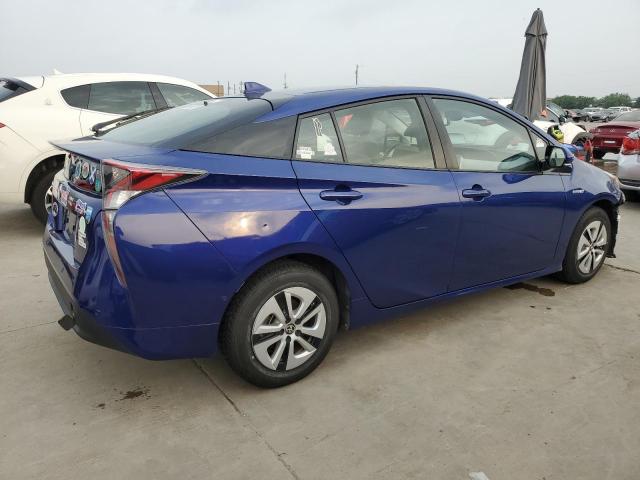 JTDKARFU2H3046265 - 2017 TOYOTA PRIUS BLUE photo 3