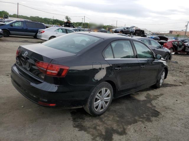 3VW2B7AJ8HM359914 - 2017 VOLKSWAGEN JETTA S BLACK photo 3