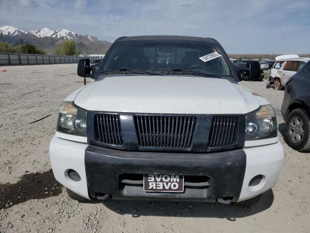 1N6AA06B65N513898 - 2005 NISSAN TITAN XE 白色 照片 5