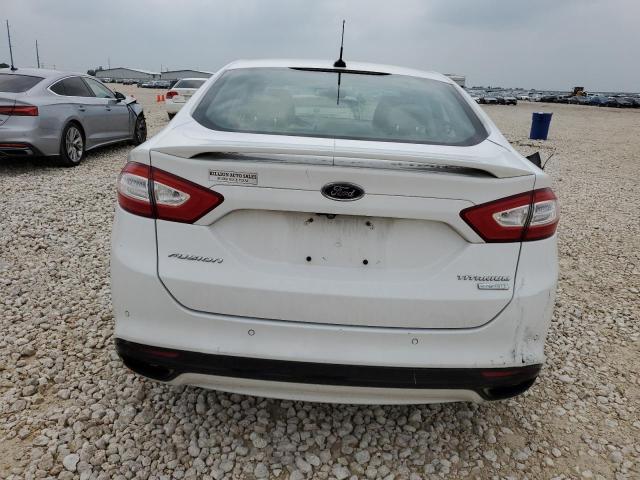 3FA6P0K99FR254063 - 2015 FORD FUSION TITANIUM WHITE photo 6