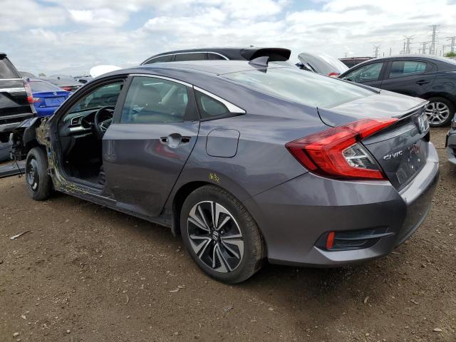 19XFC1F79GE040381 - 2016 HONDA CIVIC EXL GRAY photo 2
