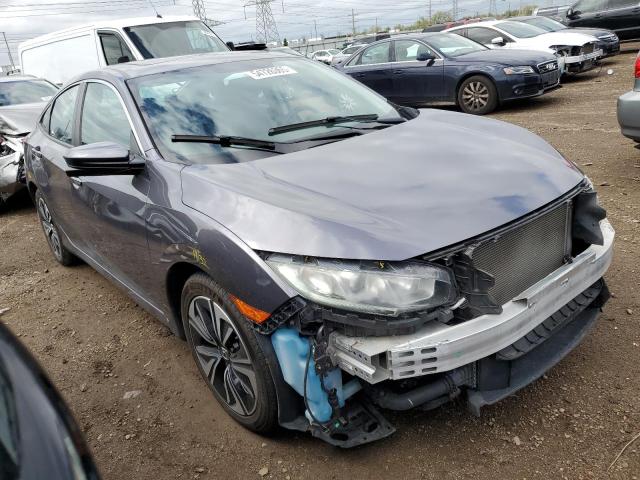 19XFC1F79GE040381 - 2016 HONDA CIVIC EXL GRAY photo 4