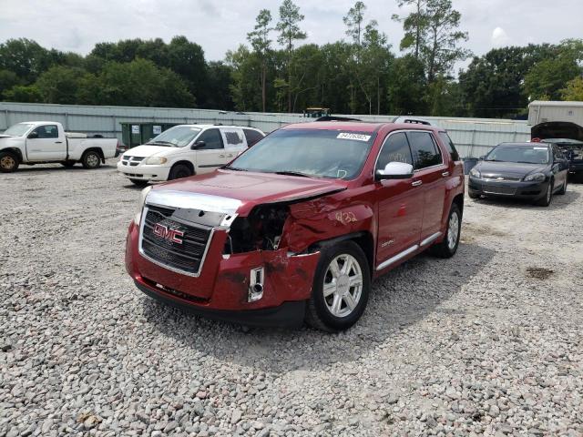 2GKFLZE32D6373535 - 2013 GMC TERRAIN DENALI BURGUNDY photo 2