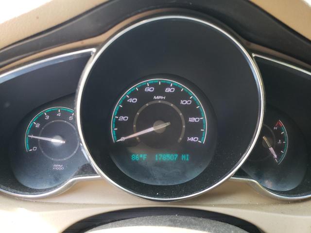 1G1ZE5E09CF247557 - 2012 CHEVROLET MALIBU LTZ გრაფიტი ფოტო 9