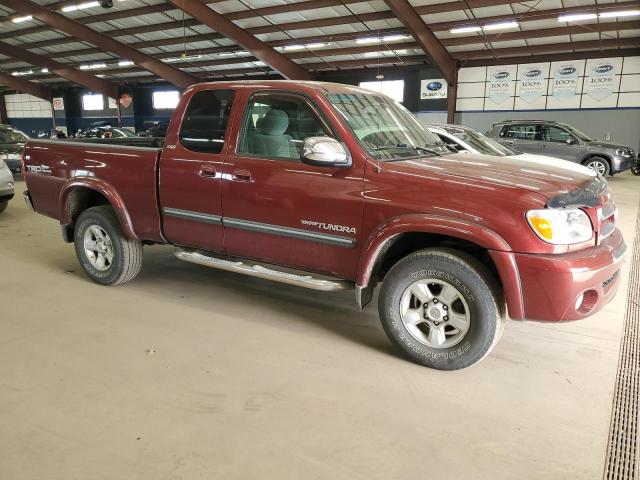5TBBT44135S467341 - 2005 TOYOTA TUNDRA ACCESS CAB SR5 BURGUNDY photo 4
