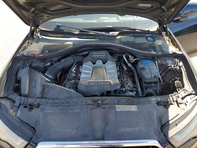 WAUJGBFC8CN144171 - 2012 AUDI A6 PRESTIGE შავი ფოტო 11