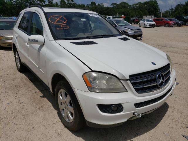 4JGBB22E47A275653 - 2007 MERCEDES-BENZ ML 320 CDI WHITE photo 1