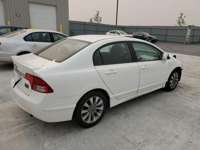 2HGFA16639H032623 - 2009 HONDA CIVIC LX-S Սպիտակ լուսանկար 3