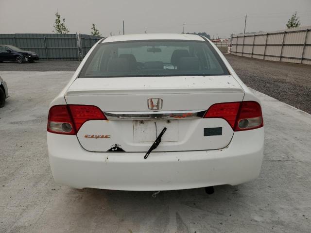 2HGFA16639H032623 - 2009 HONDA CIVIC LX-S Սպիտակ լուսանկար 6