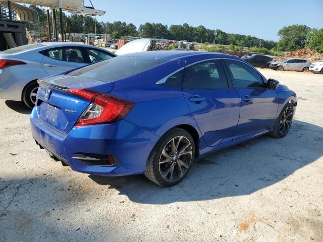 2HGFC2F89MH534210 - 2021 HONDA CIVIC SPORT ლურჯი ფოტო 3