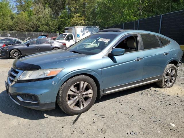 5J6TF2H50EL003438 - 2014 HONDA CROSSTOUR EXL ლურჯი ფოტო 1