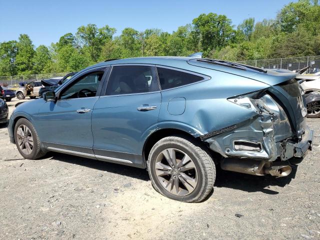 5J6TF2H50EL003438 - 2014 HONDA CROSSTOUR EXL ლურჯი ფოტო 2