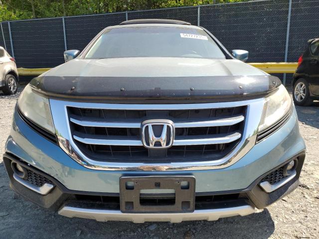 5J6TF2H50EL003438 - 2014 HONDA CROSSTOUR EXL ლურჯი ფოტო 5