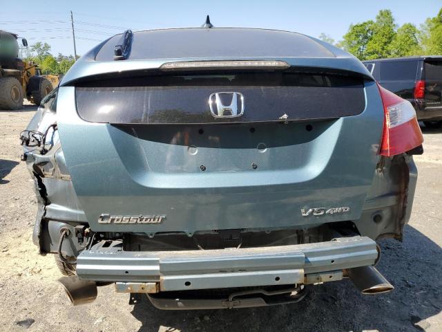 5J6TF2H50EL003438 - 2014 HONDA CROSSTOUR EXL ლურჯი ფოტო 6