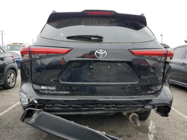 5TDGZRAHXNS542269 - 2022 TOYOTA HIGHLANDER XLE Qara foto 6