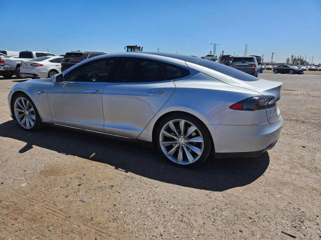 5YJSA1CP3DFP20002 - 2013 TESLA MODEL S SILVER photo 3