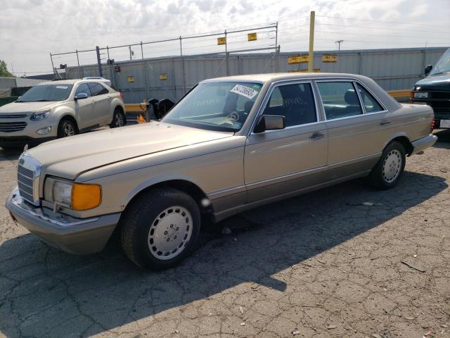 WDBCA35D2GA246302 - 1986 MERCEDES-BENZ 420 SEL GOLD photo 1