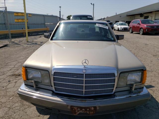 WDBCA35D2GA246302 - 1986 MERCEDES-BENZ 420 SEL GOLD photo 5